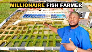 How A Nigerian Man Became A Millionaire Fish Farmer In Africa [upl. by Mechling325]