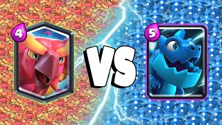 PHOENIX VS ELECTRO DRAGON  Clash Royale Battle [upl. by Kendricks]