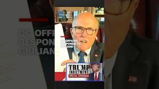 Giuliani yells on Newsmax about Trump indictment [upl. by Calvina]