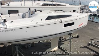 Bénéteau Oceanis 301  4 Coups de Coeur pour le benjamin des Océanis [upl. by Biles]