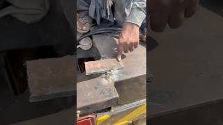 how new easy method for cracke metal welding shorts welding [upl. by Emse]