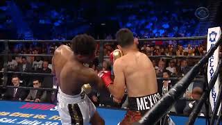 Swift Jarrett Hurd counter uppercut lands at 3 on ESPN Top 5 against Oscar Molina [upl. by Atikan]