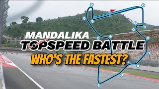 MANDALIKA TOPSPEED BATTLE‼️CHECK THIS OUT  Mandalika Racing Series Round 1  2024 [upl. by Comfort]