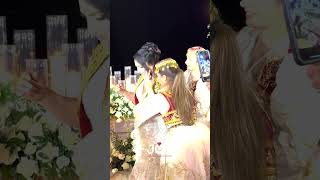 Nusja shqiptare martohet me dhendrin lebanez 🇦🇱 🇱🇧dasmashqiptare viralvideo wedding [upl. by Varhol165]