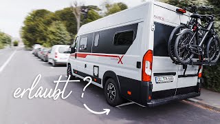 Jahrelang FALSCH GEPARKT So parkst Du Dein Wohnmobil richtig [upl. by Nuawd]