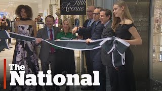 Saks Opens First Store in Canada [upl. by Shumway]