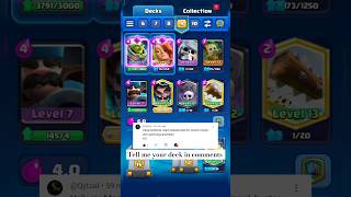 Evo mortar deck 🤯  clash royale  shorts battleroyale supercell [upl. by Airbas]