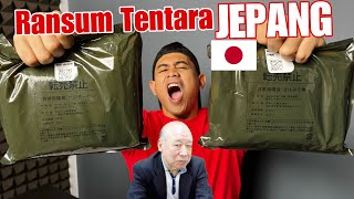 KIMOCHI MUKBANG 2 PACK RANSUM TENTARA JEPANG [upl. by Reinke]