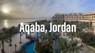 Aqaba Jordan December 2021 InterContinental Hotel City Centre Old Town [upl. by Eltsyek]