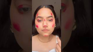 Full face makeup✨subscribe makeup beutyhack lipstick blush trending koreanlipstick shorts [upl. by Dougie]