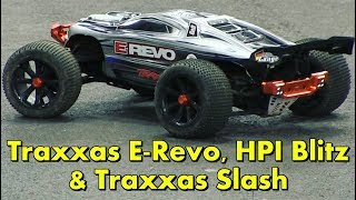 RC 18 Traxxas ERevo HPI Blitz Traxxas Slash Absima AB28 16 Modell amp Bahn Ausstellung Löbau 2018 [upl. by Doersten]