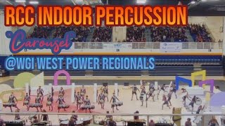 RCC Indoor Percussion  WGI West Power Regionals [upl. by Morly]