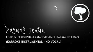 Payung Teduh  Untuk Perempuan Yang Sedang Dalam Pelukan Karaoke Instrumental  No Vocal [upl. by Attesor]