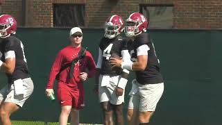 2024 Alabama Football Fall Camp Practice 4 [upl. by Liuqa]