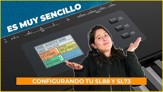 Configurando el controlador MIDI SL 73 de Studiologic 🎹  En ESPAÑOL 🔵 [upl. by Fujio86]