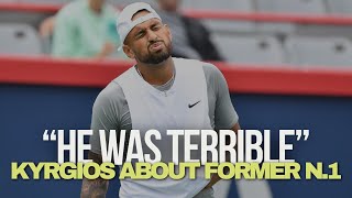 Nick Kyrgios With Shocking Confession About Grand Slam Winner And Former N1 [upl. by Htidirrem537]