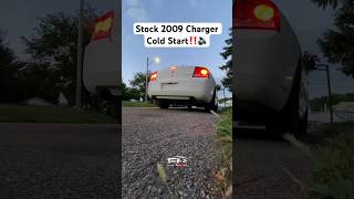 Stock 2009 Dodge Charger Cold Start 57L Hemi [upl. by Ennaeirb]