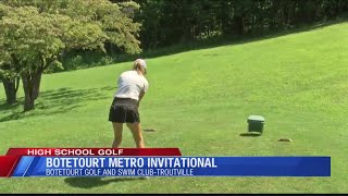 Jefferson Forest and Northsides Nick Crawford win Botetourt Metro Invitational [upl. by Aiuqal]