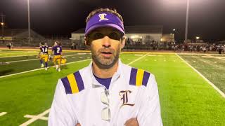 Lutcher High HC Dwain Jenkins Post Game vs ED White [upl. by Petrick]