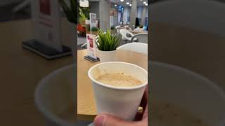 Is it a bank office or coffee shop In a Lithuanian Swedbank Branch Office shorts swedbank wow [upl. by Ahsietal]