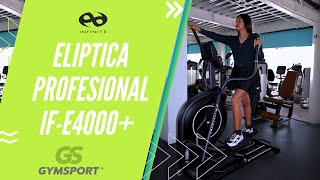 Infinité eliptica profesional con eliminador de 220v IFE4000 [upl. by Baillie927]