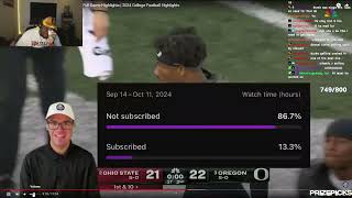 JuJuReacts To 2 Ohio State vs 3 Oregon  2024 Full Game Highlights [upl. by Cnahc]