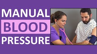 Blood Pressure Measurement How to Check Blood Pressure Manually [upl. by Akinat]