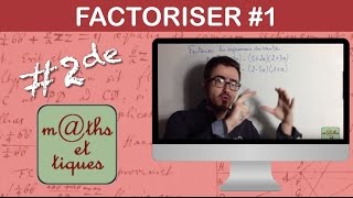 Factoriser avec facteur commun  Seconde [upl. by Wolfgang]