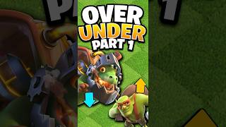 Overrated or Underrated Clash of Clans Troops Part 1 [upl. by Yduj]