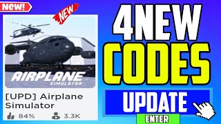 SECRET UPDATE  AIRPLANE SIMULATOR CODES UPD [upl. by Hicks]