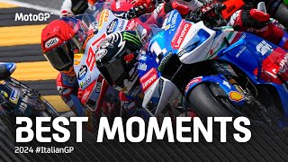 Best MotoGP™ Moments 🔥  2024 ItalianGP [upl. by Iaht]