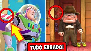 ERROS ABSURDOS da PIXAR que você não percebeu 🤦‍♂ [upl. by Lertsek]