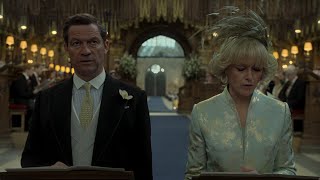 Prince Charles and Camillas wedding  The Crown Season 6 [upl. by Elephus]