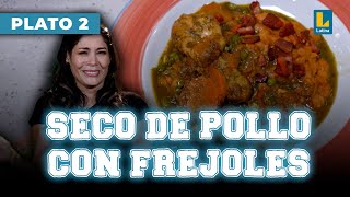 Seco de Pollo con Frejoles  El Gran Chef Famosos [upl. by Zoba]