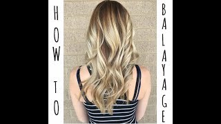 How To Balayage With a Base Color  Step by Step [upl. by Keavy]