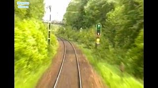 Sweden MJÖLBY  HALLSBERG Summer 2000 Train Drivers Cab View from an Rc6locomotive [upl. by Webb]