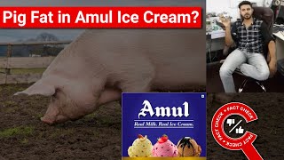 FACT CHECK Is Amul Ice Cream Haram due to E471 Containing Pig Fat  Factly [upl. by Corsiglia]