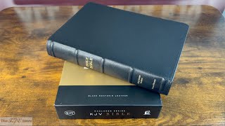 KJV Large Print VerseByVerse Reference Bible  Maclaren Series  Black Goatskin Leather [upl. by Llenil]