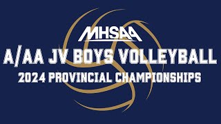 MHSAA JV Boys AAA Provincials  Margaret Barbour Spartans vs Boissevain Broncos [upl. by Stefano]