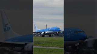 Klm airlines flight landing short video 📷📷flight landing shortvideo [upl. by Adnauq]