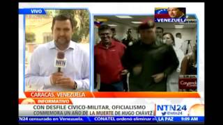 Así están organizados los actos conmemorativos en el primer aniversario de la muerte de Hugo Chávez [upl. by Maclaine]