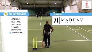 Copy of Old Hamptonians CC Indoor v Kingstonian CC Surrey Indoor [upl. by Seppala]