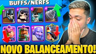 FOI REVELADO A LISTA DO PRÉBALANCEAMENTO DE 2024 NO CLASH ROYALE [upl. by Aglo148]