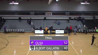 202223 OLSH Boys Basketball vs Albert Gallatin [upl. by Llesig]