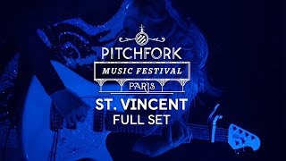 St Vincent  Full Set  Pitchfork Music Festival Paris 2014  PitchforkTV [upl. by Charlet]