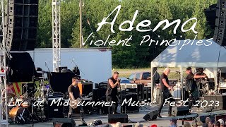 Adema  Violent Principles Live at Midsummer Music Fest 2023 [upl. by Dadinirt828]