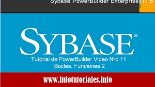 Tutorial de PowerBuilder Basico Video 11  Funciones [upl. by Dahlia]