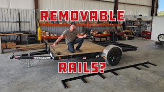 How to Remove Side Rails on a PJ Utility  Ready Rail [upl. by Euginom]