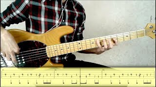 David Guetta  Dangerous Bass cover with Tabs [upl. by Noseimaj68]