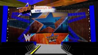 WWE Summerslam 2016 Pyro Concept 2 [upl. by Bohlin744]